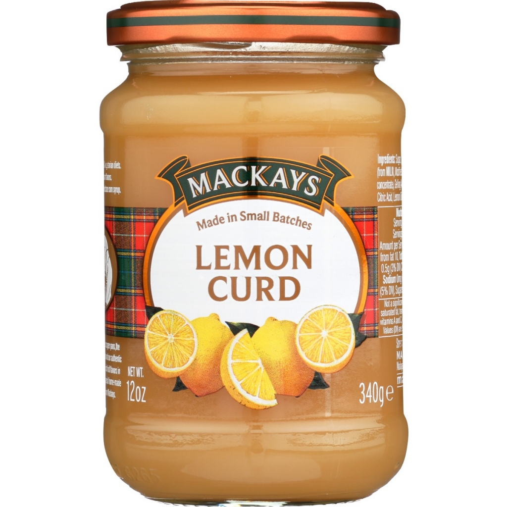 Creamy Scottish Lemon Curd - 12 oz