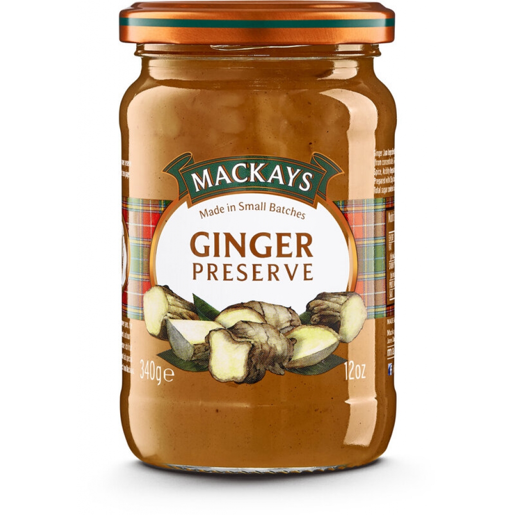 Traditional Ginger Preserve - 12 oz - Sweet and Spicy Delight