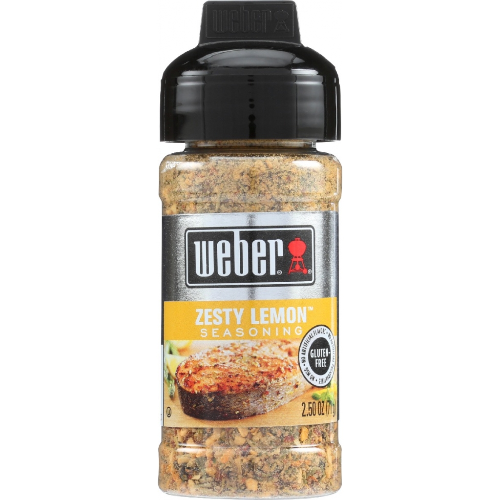 Zesty Lemon Grill Seasoning - 2.5 oz