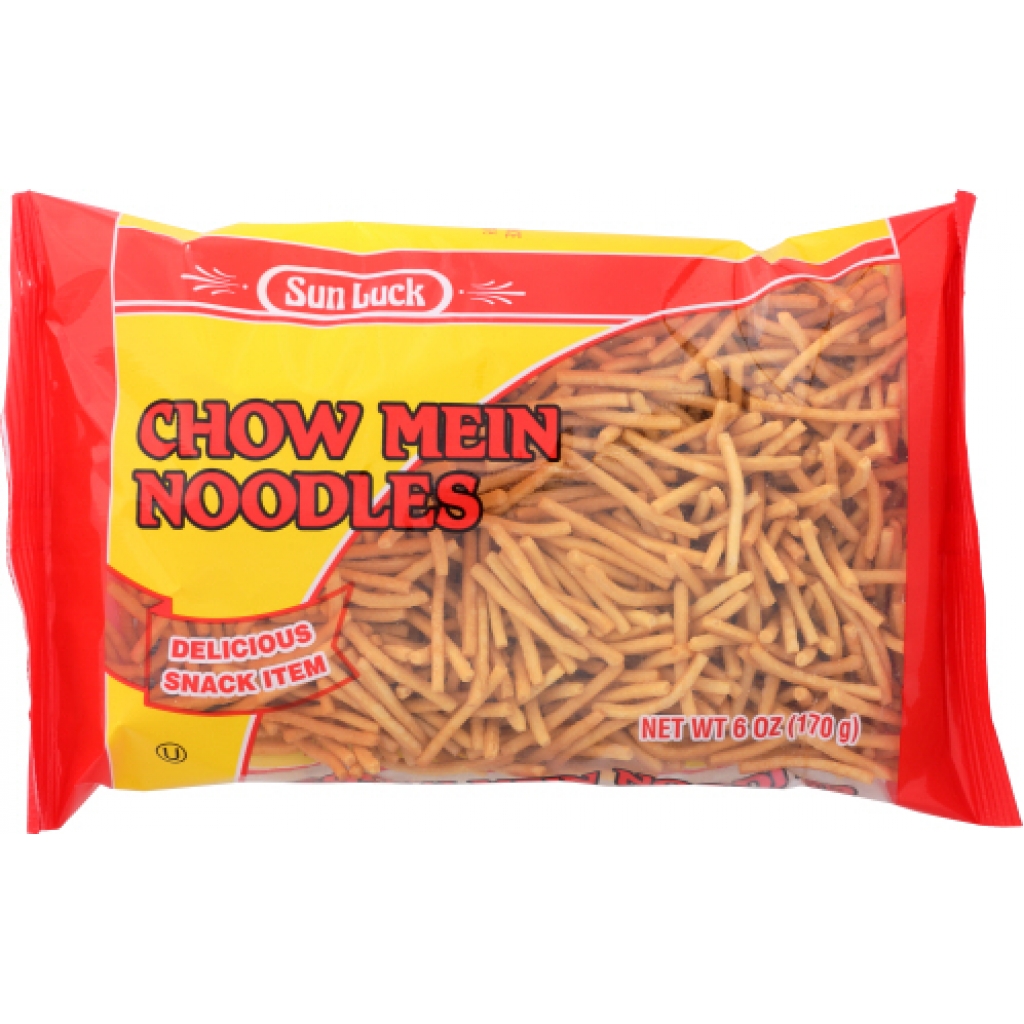 Chow Mein Noodles - Convenient Foil Pack Snack