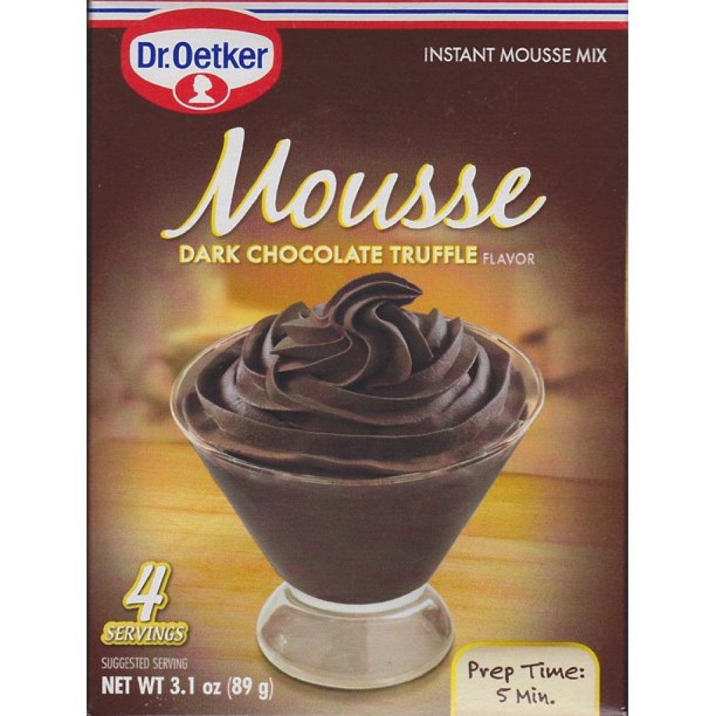 Decadent Dark Chocolate Truffle Mousse Supreme - 3.1 oz