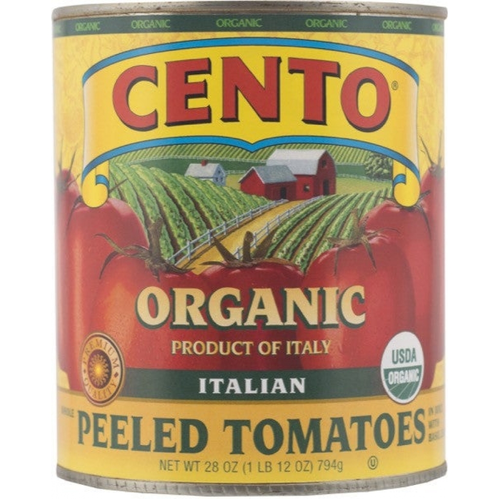 Organic Italian Whole Peeled Tomatoes - 28 oz - Gourmet Quality