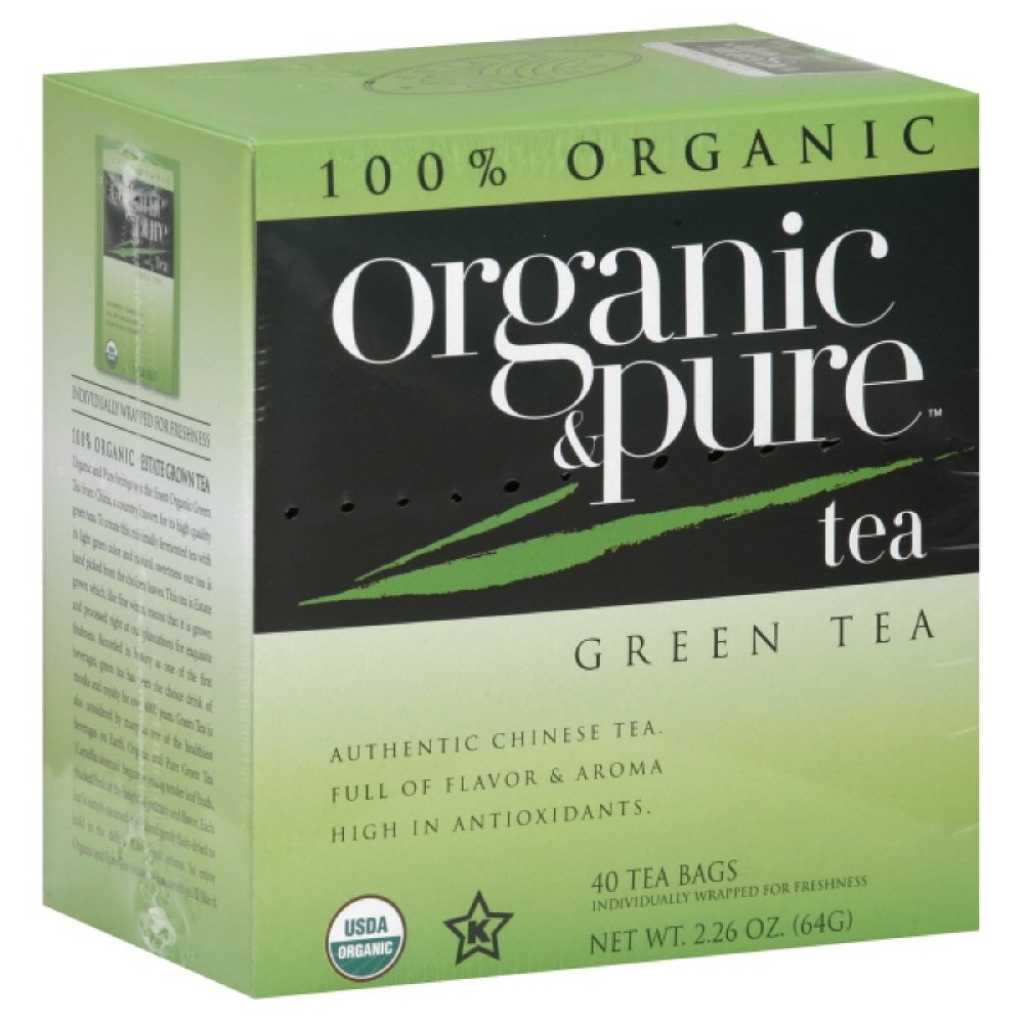 Organic Pure Green Tea - 40 Bags