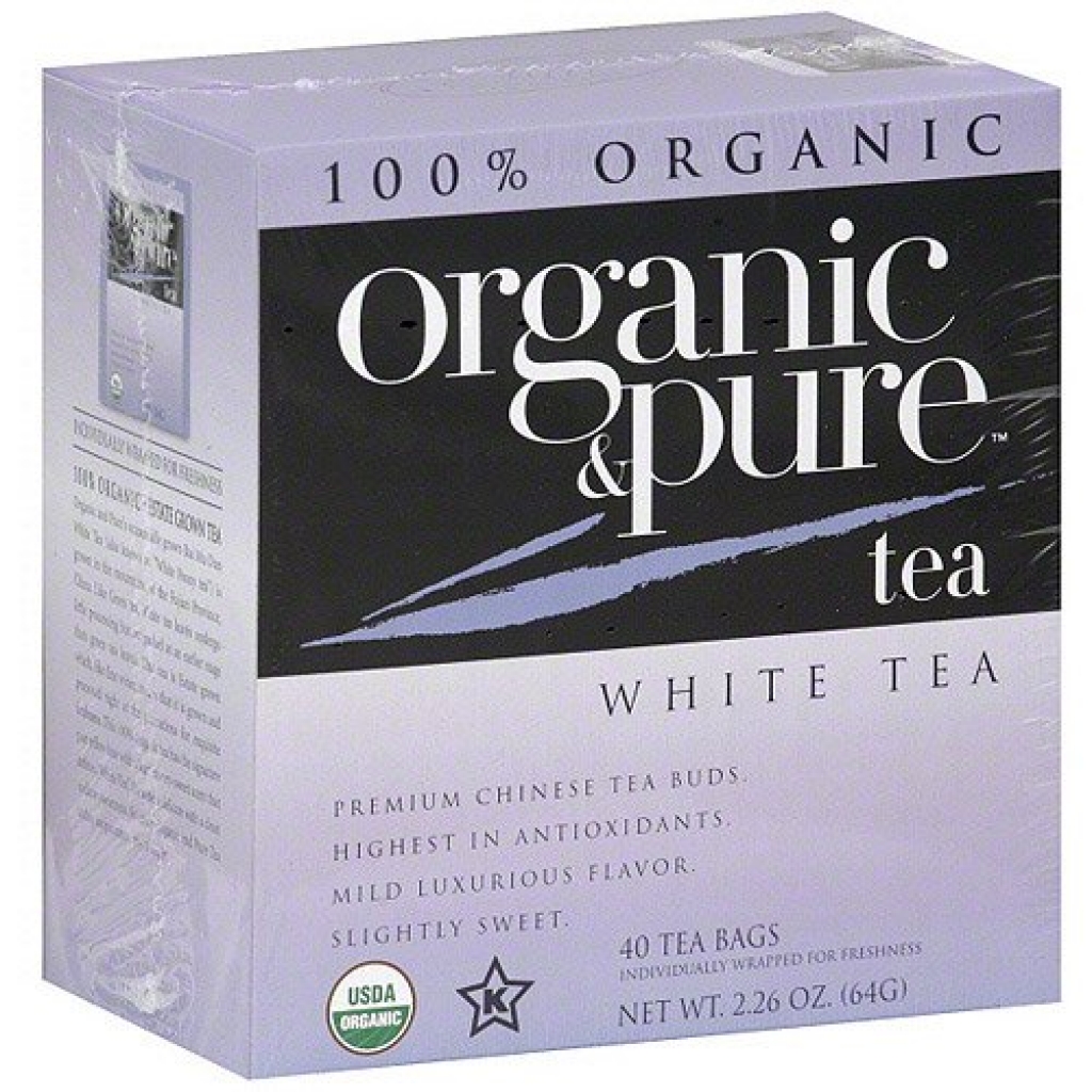 Organic White Tea, 40 bags