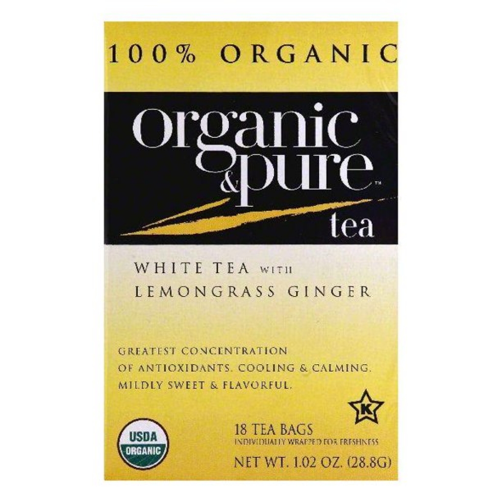 Organic White Tea with Peppermint - 18 Bags