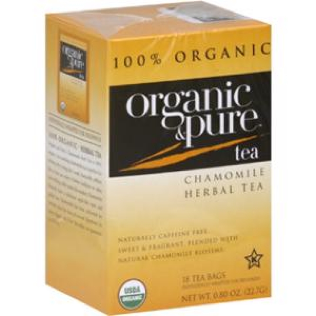 Organic Chamomile Herbal Tea, 18 bags