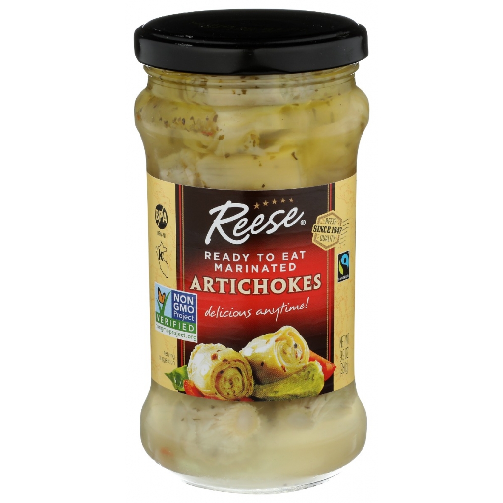 Convenient Ready-to-Eat Marinated Artichoke Hearts