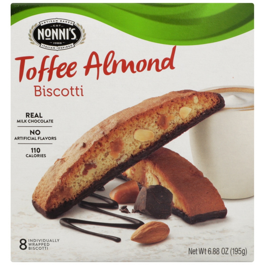 Almond Toffee Biscotti, 6.88 oz