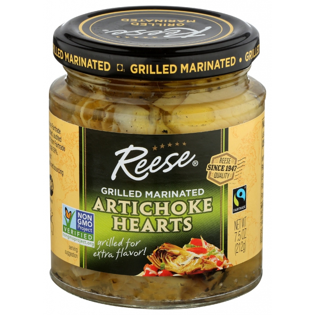 Grilled Marinated Artichoke Hearts - 7.5 oz