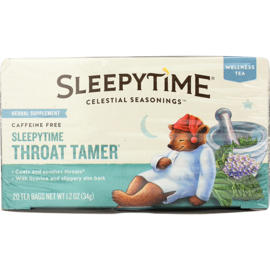 Sleepytime Herbal Tea Throat Tamer, 20 bg