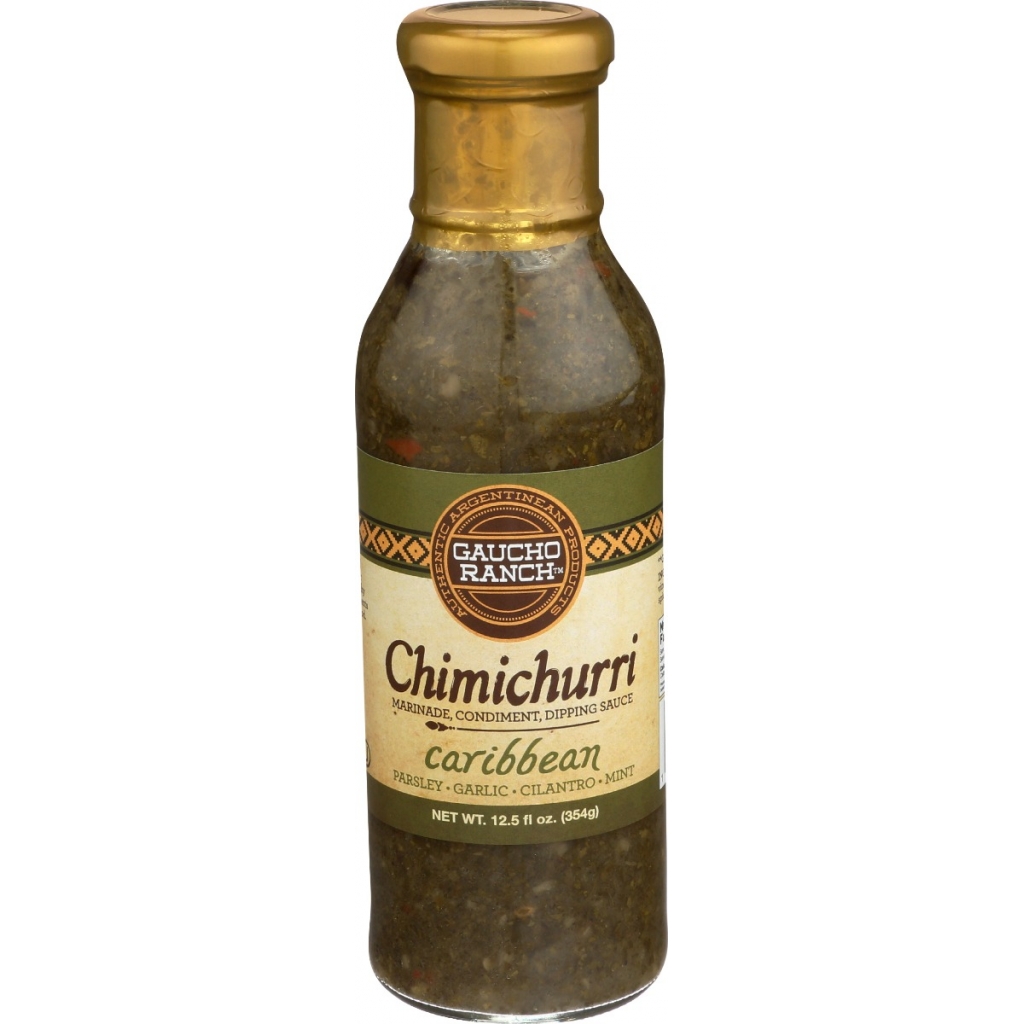 Authentic Chimichurri Caribbean Sauce – 12.5 oz