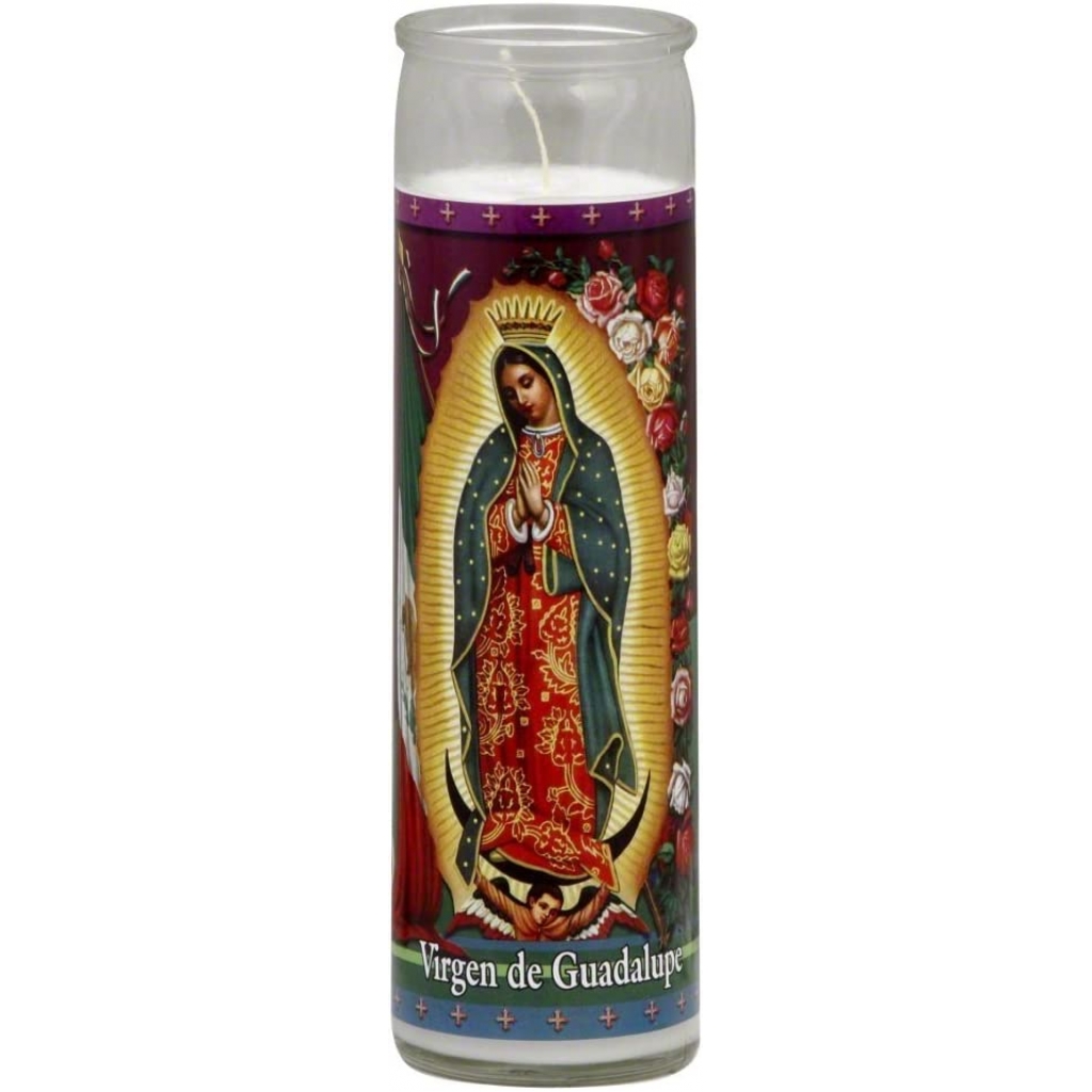 Virgin De Guadalupe Candle - 1 ea