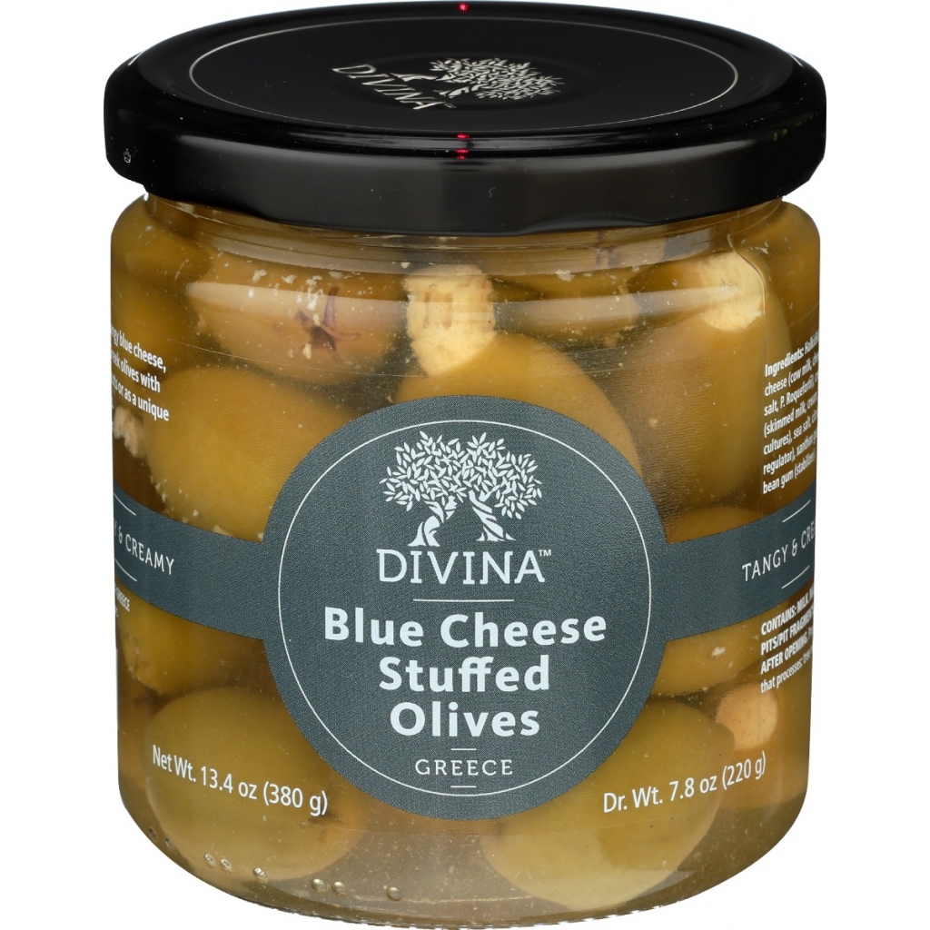 Blue Cheese Stuffed Greek Olives, 7.8 OZ