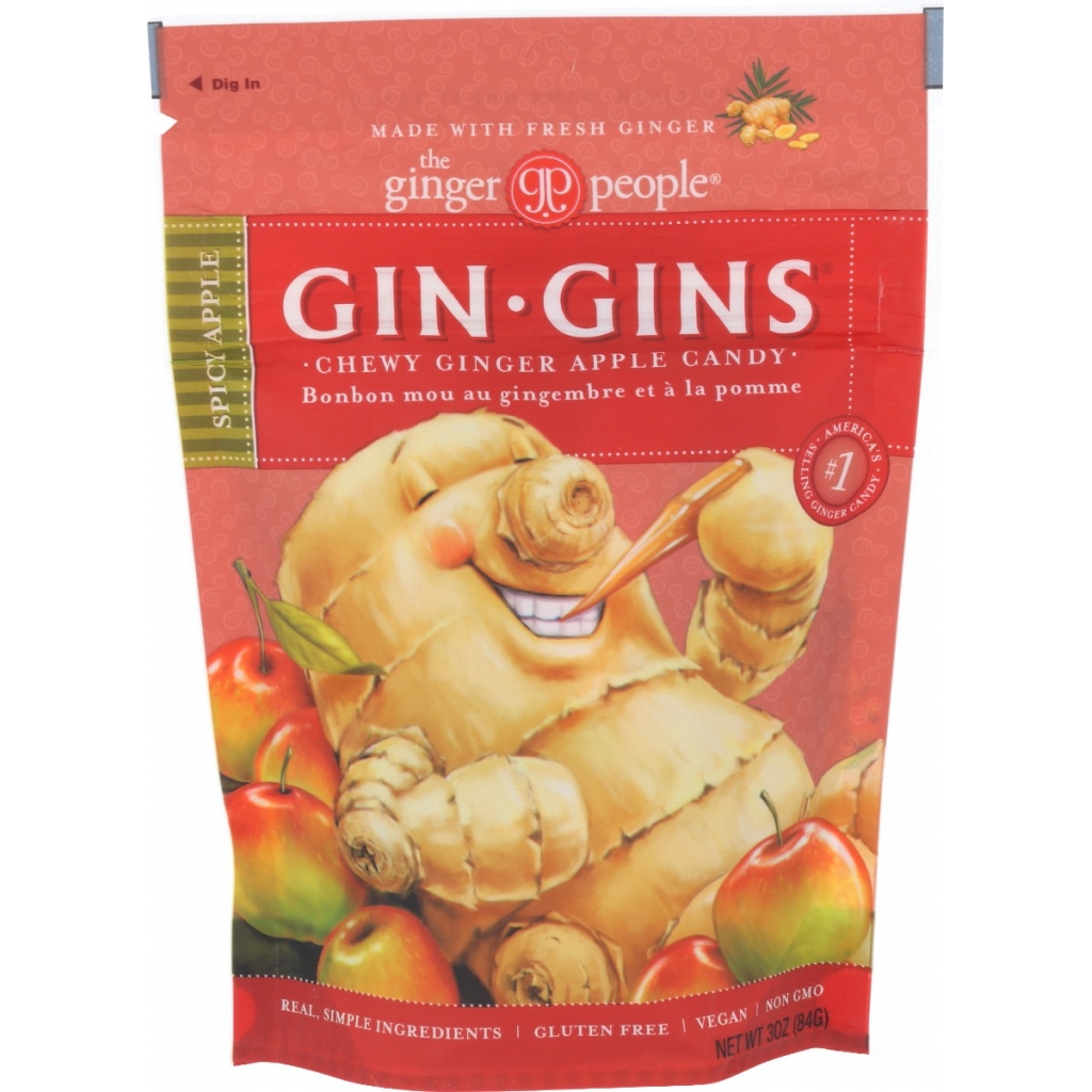 Spicy Apple Ginger Chews - 3 oz