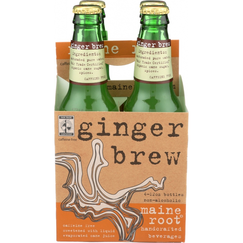 Crafted Ginger Brew Soda - 4pk, 48 fl oz