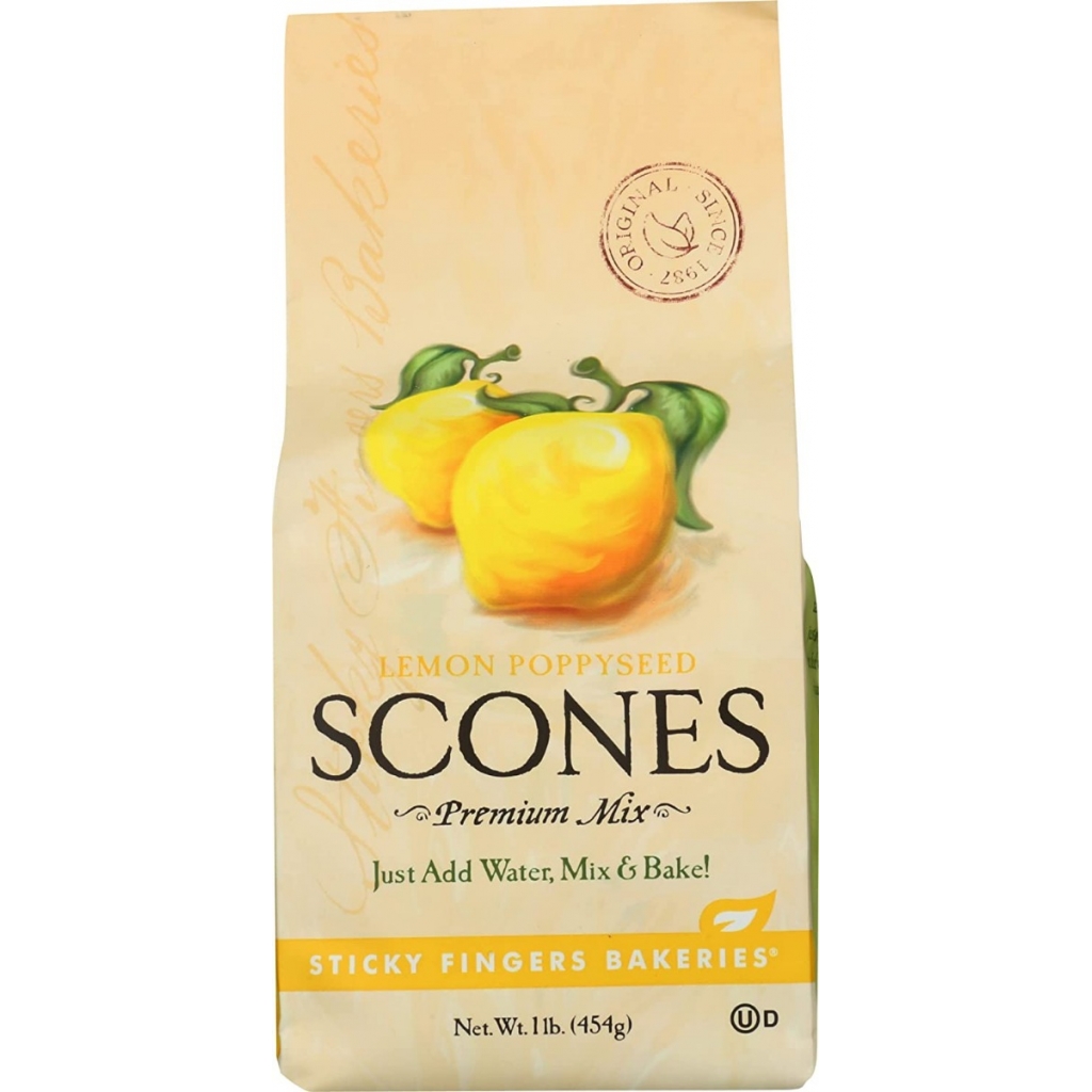 Lemon Poppyseed Scones - 16 oz