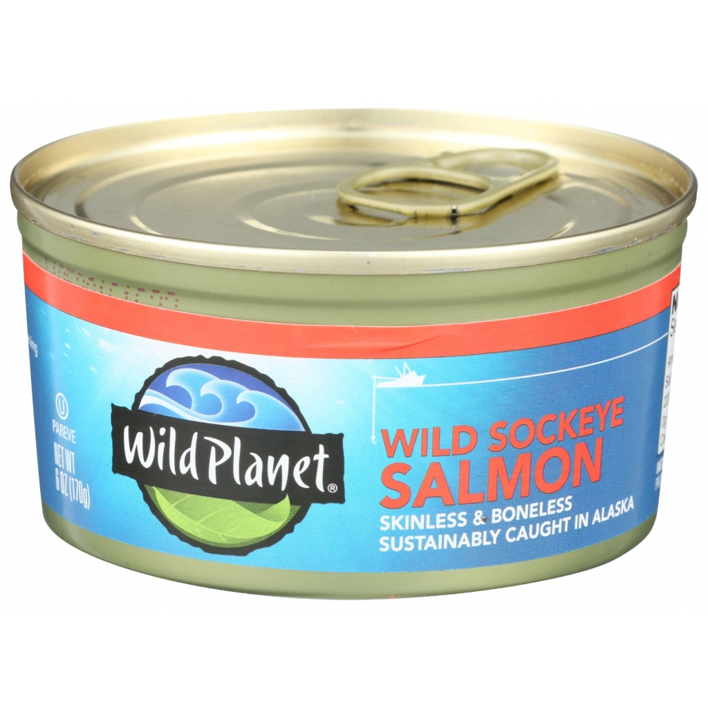 Wild Sockeye Salmon - 6 oz