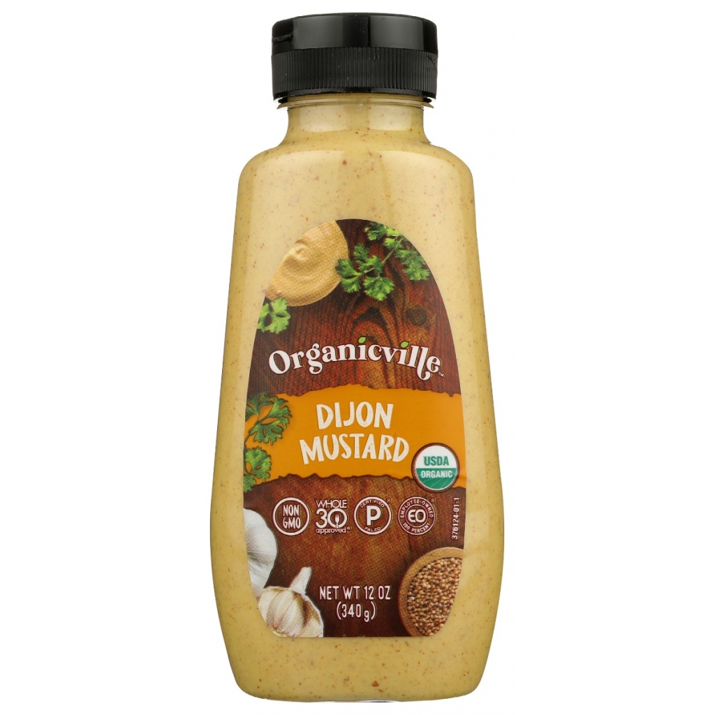 Organic Dijon Mustard, 12 oz