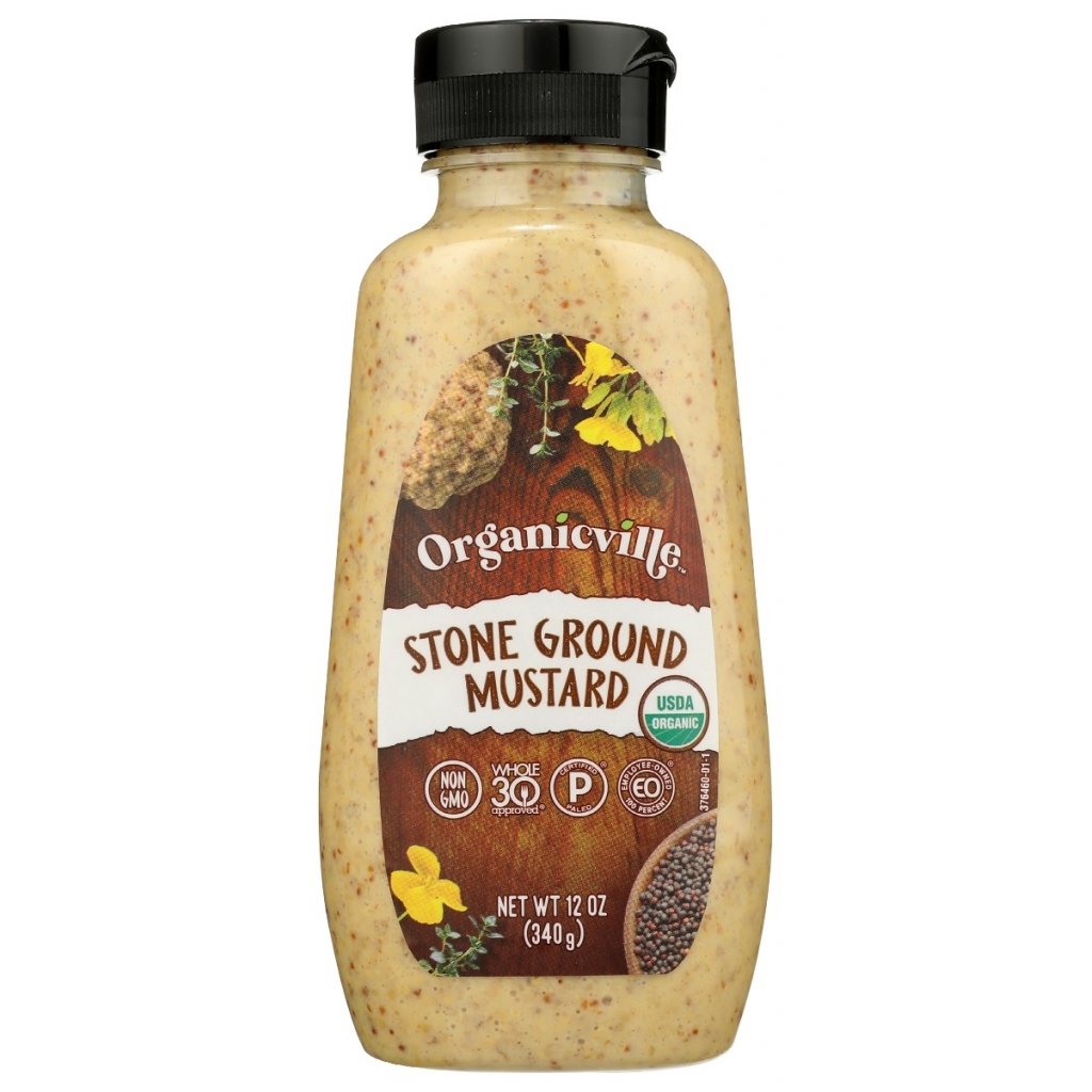 Organic Stone Ground Mustard - 12 oz