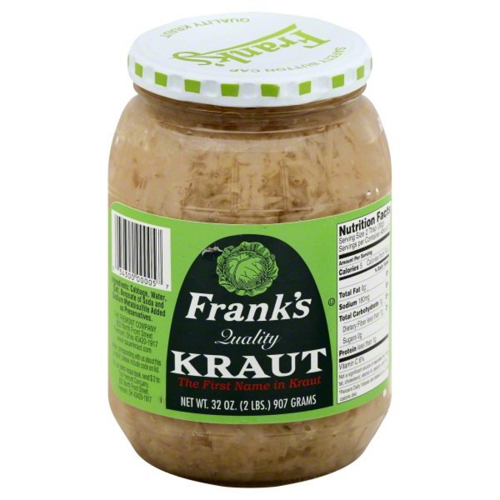 Frank's Kraut Sauerkraut - 32 oz