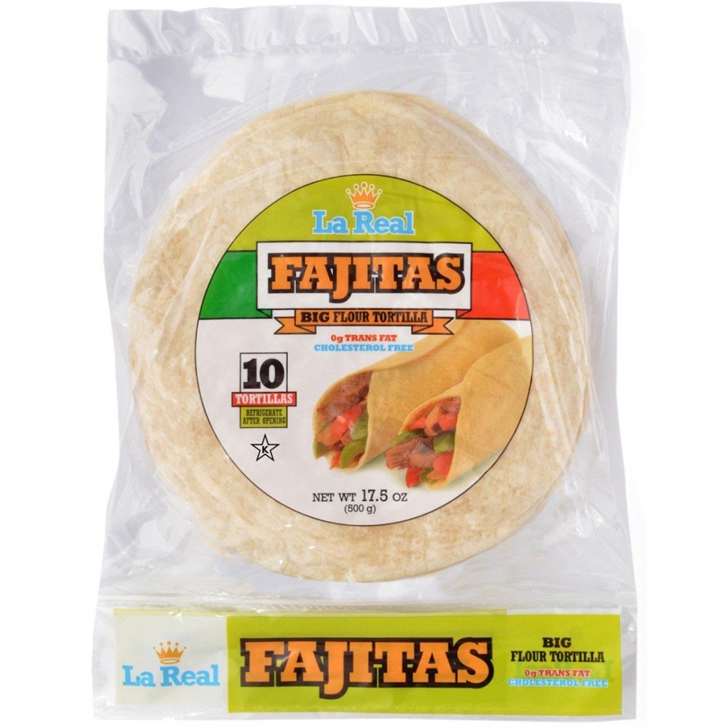 Fajitas Big Flour Tortilla - 17.5 oz