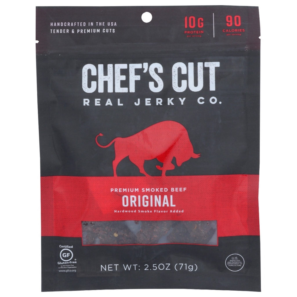 Premium Smoked Beef Jerky - 2.5 OZ