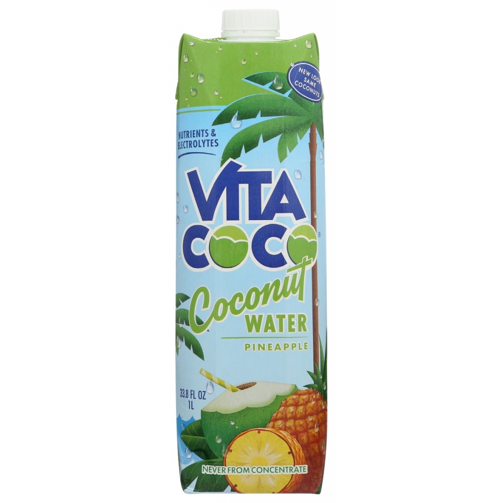 Refreshing Coconut Water with Pineapple - 1 Liter