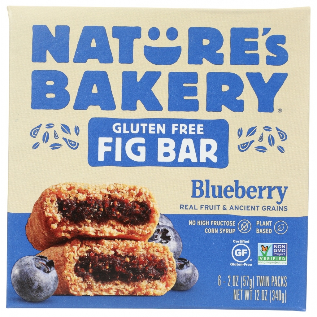 Gluten-Free Blueberry Fig Bars - 12 oz