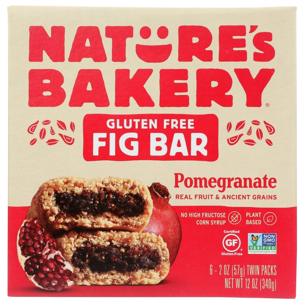 Gluten-Free Fig Bars with Pomegranate