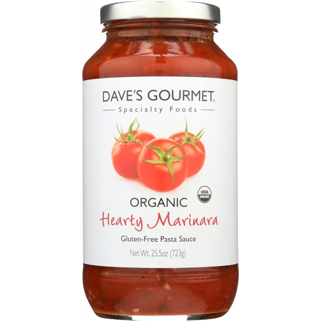 Organic Hearty Marinara Sauce, 25.5 oz