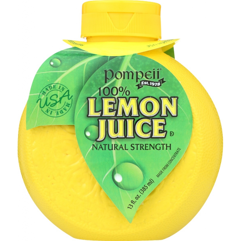 100% Organic Juice Lemon, 13 oz