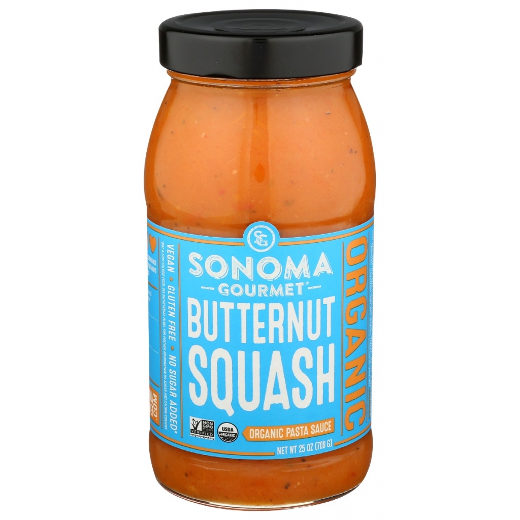 Organic Butternut Squash Sauce, 25 oz - Autumn Flavor Year-Round