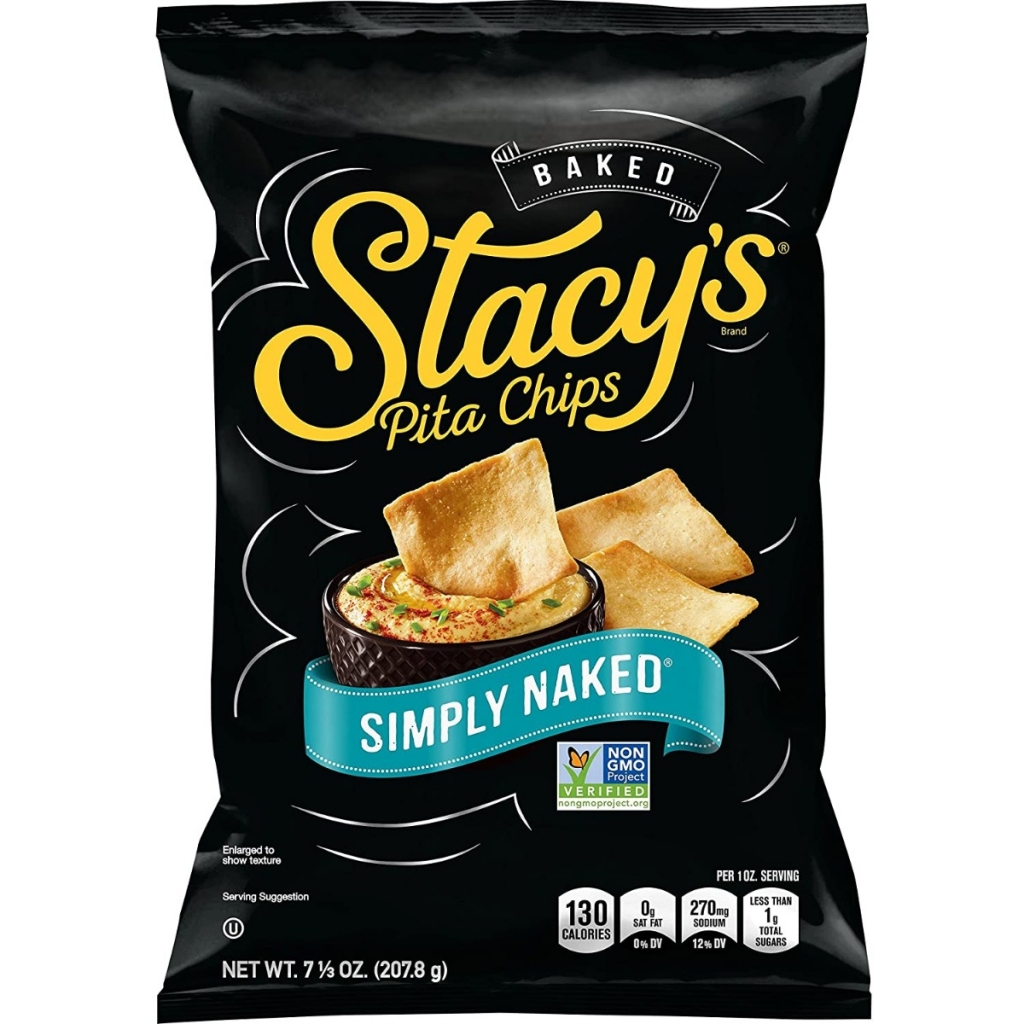 Simply Naked Pita Chips, Light and Crispy