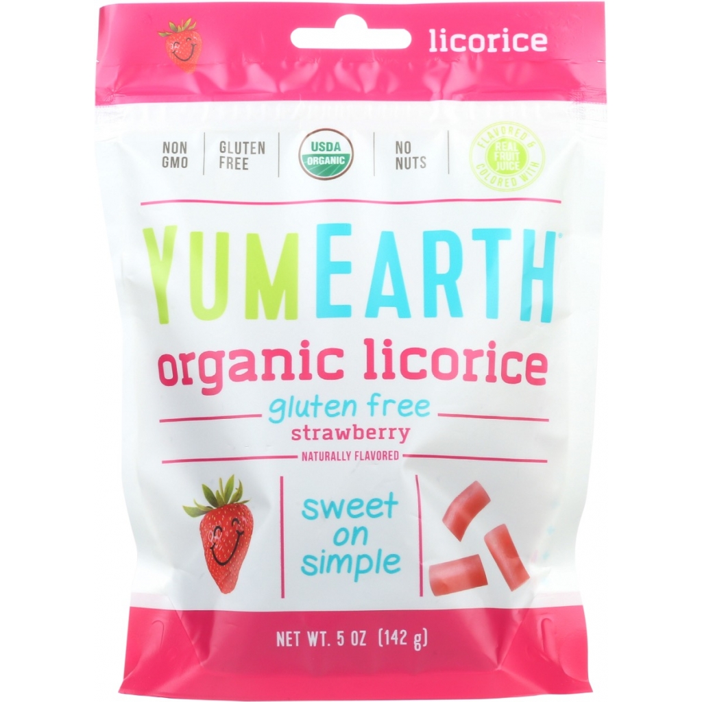 Licorice Strawberry Organic Gluten-Free - 5 oz