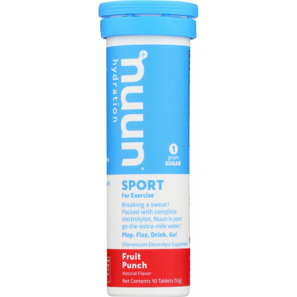 Nuun Sport Electrolyte Tablets - Fruit Punch - 10 Tablets