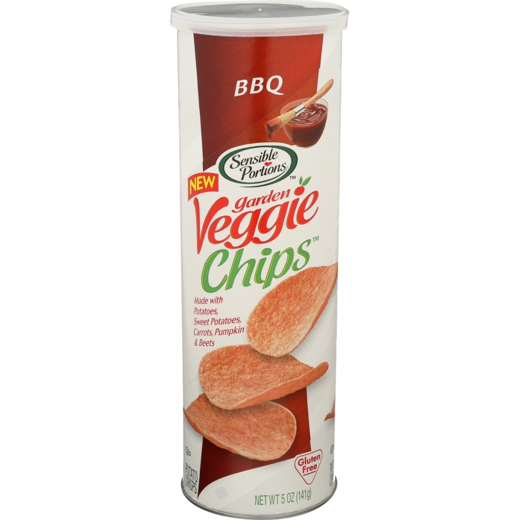 BBQ Garden Veggie Chips Canister, 5 oz