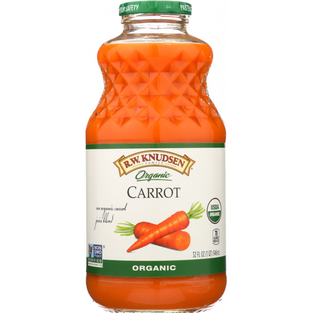 Organic Carrot Juice with Lemon - 32 oz