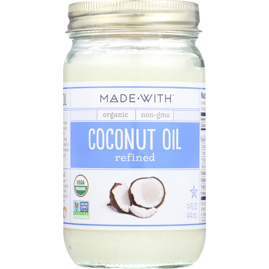 Organic Refined Coconut Oil, 14 fl oz