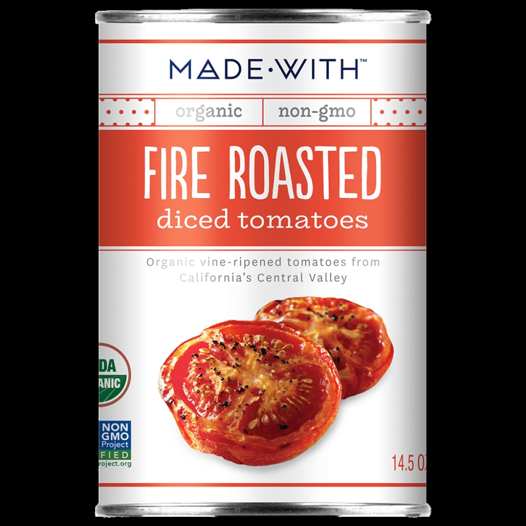 MADE∙WITH™ Fire Roasted Organic Tomatoes – 14.5 oz