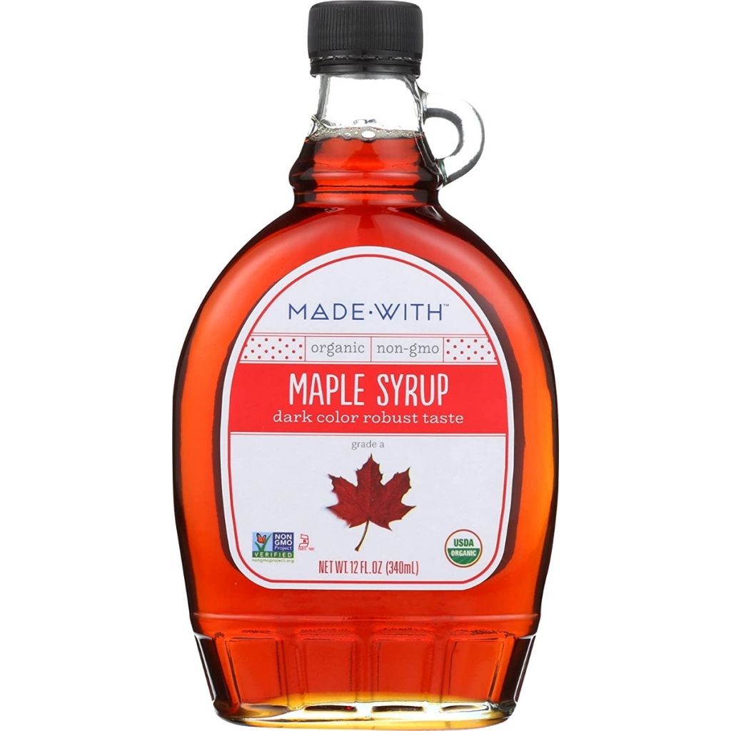 Grade A Dark Organic Maple Syrup - 12 oz