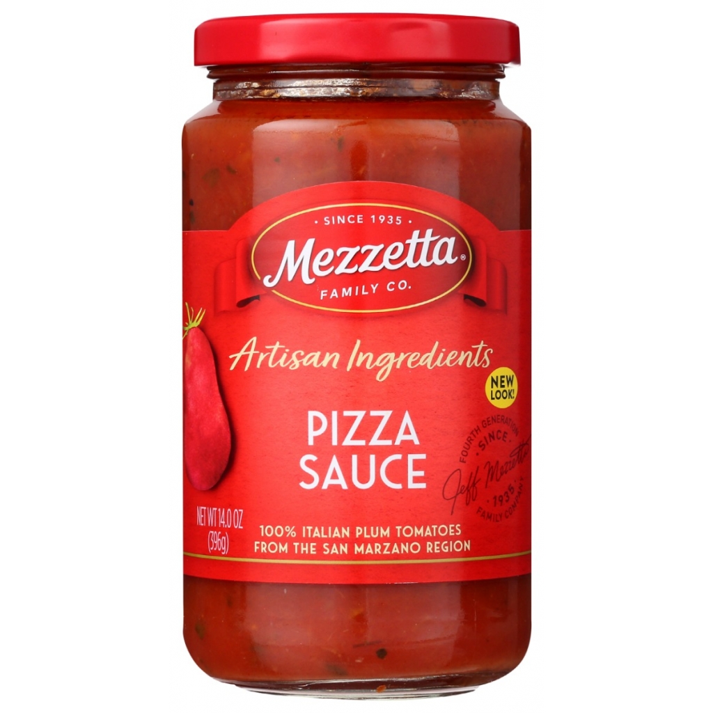 Artisan Ingredients Pizza Sauce - Authentic Italian Flavor, 14 oz