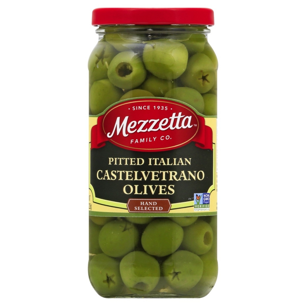 Italian Castelvetrano Pitted Olives - 8 oz