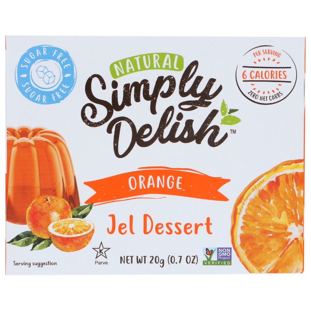 Orange Jel Dessert - 0.7 oz.