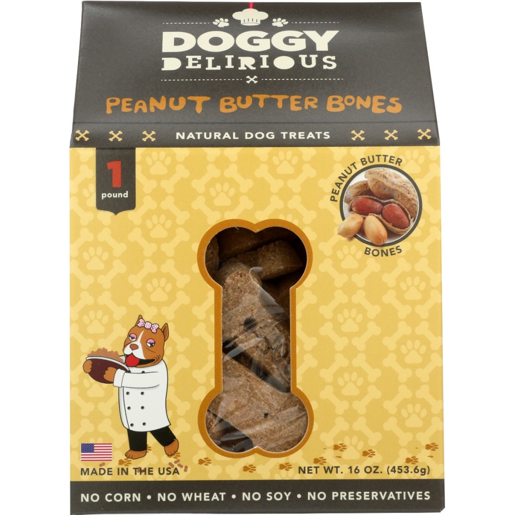 Peanut Butter Dog Bone Treats