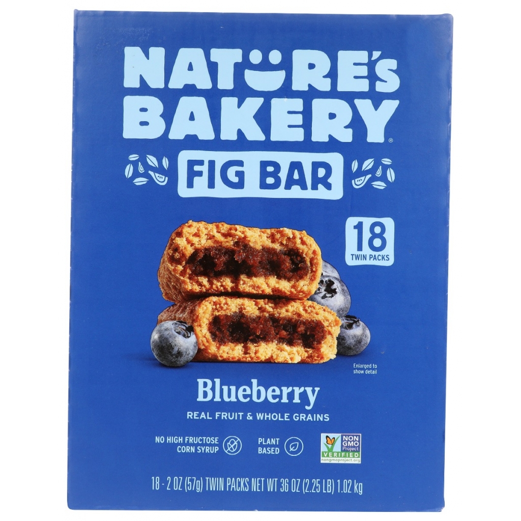 Fig and Blueberry Snack Bars, Wholesome Goodness