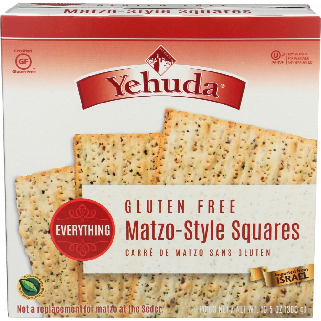 Gluten-Free Everything Matzo Style Squares - 10.5 oz