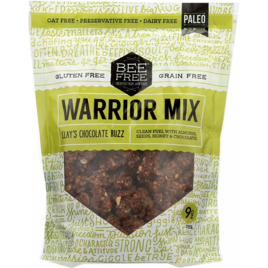 Warrior Mix Clays Chocolate Buzz Granola - 9 oz