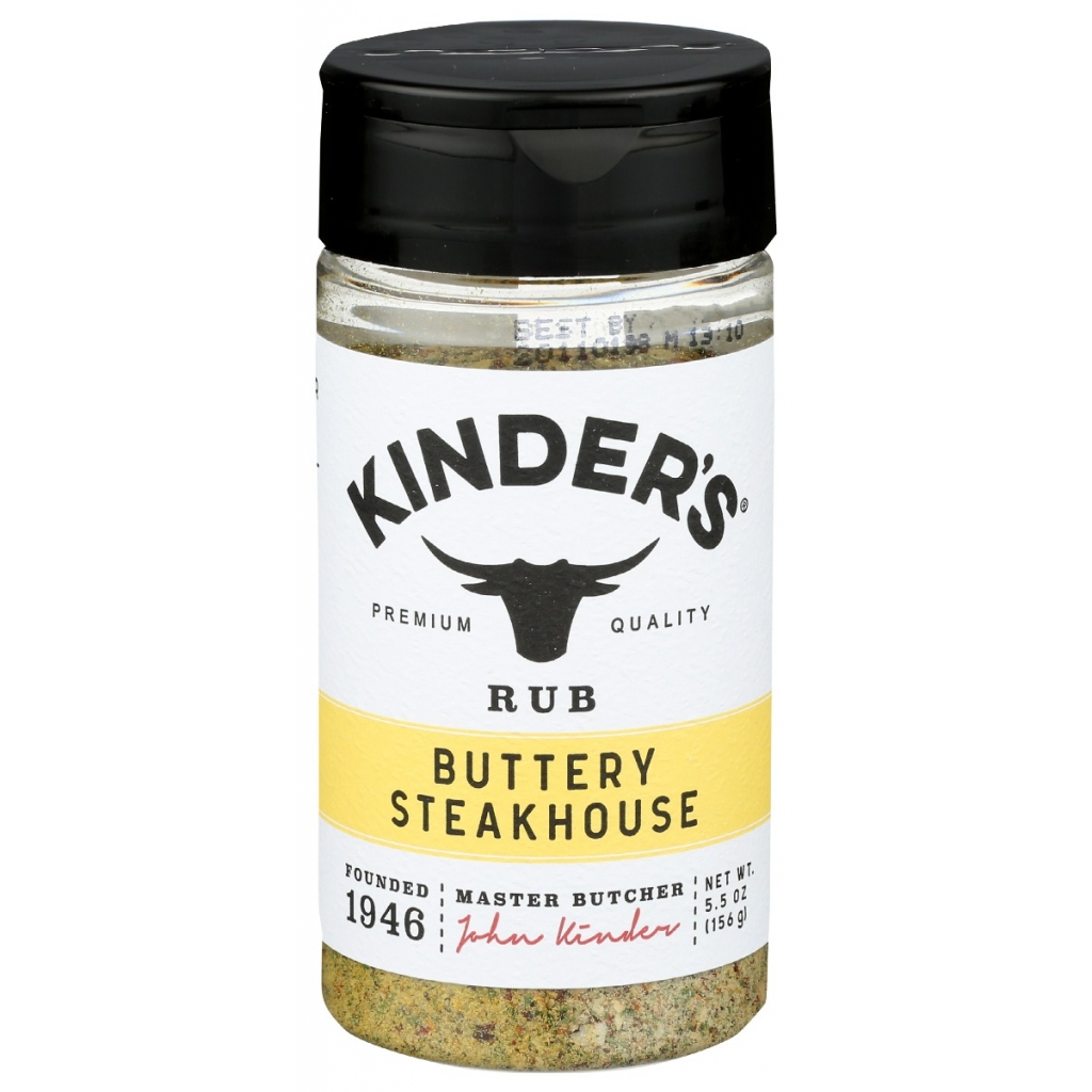 Buttery Steakhouse Rub, 5.5 oz