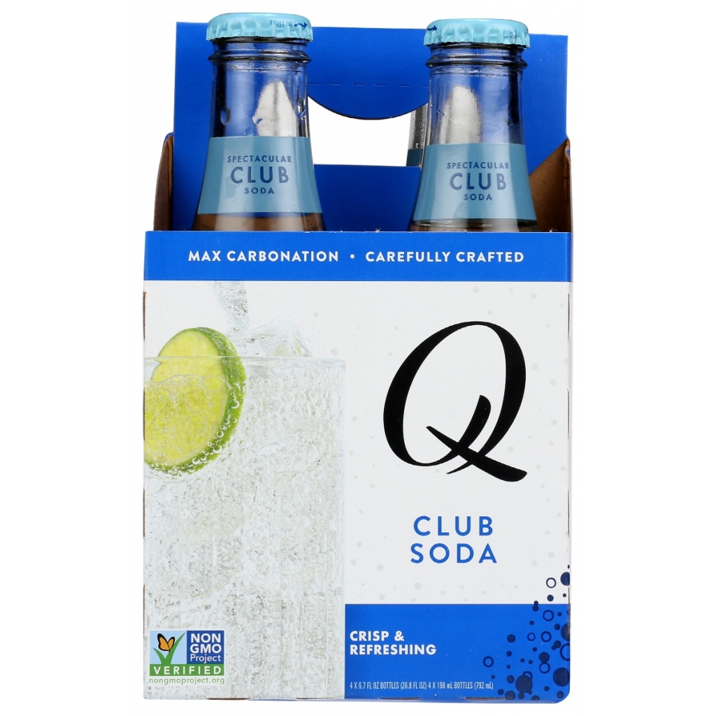 Club Soda – 4 Pack, 26.8 fl oz