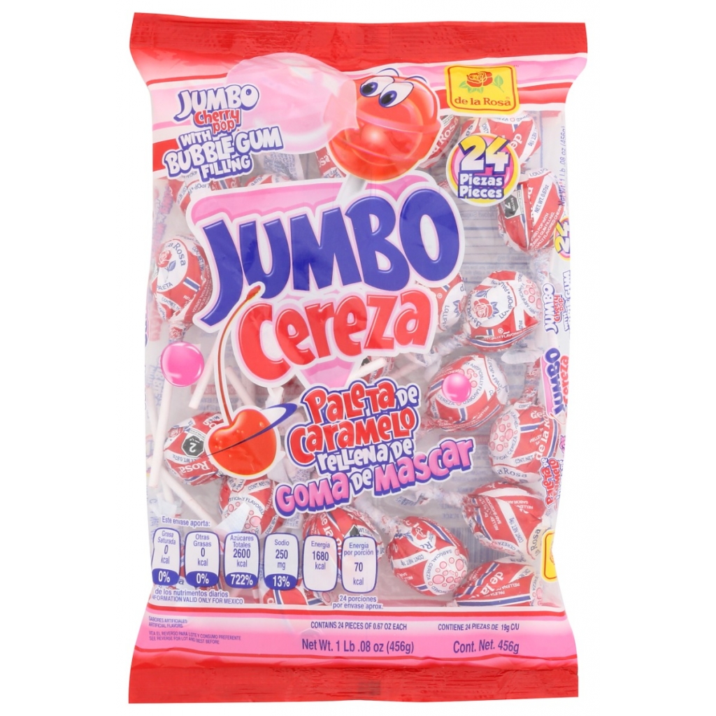 Jumbo Cherry Pop Lollipop - 16.08 oz